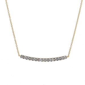 Noblesse Necklace 0.30 ct - 2,55 gr