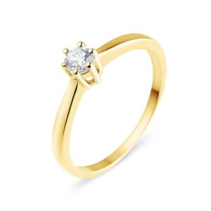 Galia solitaire 0,20 ct - 2,30 gr