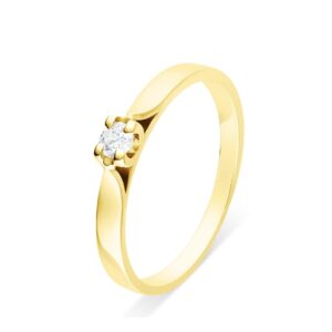 Solitaire Elza 0.10 ct - 2.10 gr