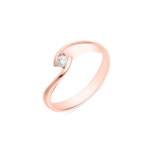 Lilia Solitaire 0.10 ct - 2.95 gr