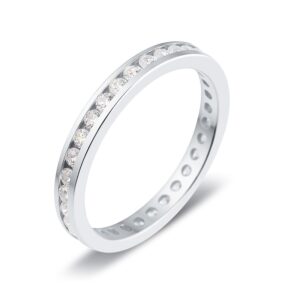 Full Tour Dahlia Rail 0.80 ct - 2,50 gr